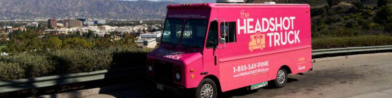 Los Angeles CA The Headshot Truck